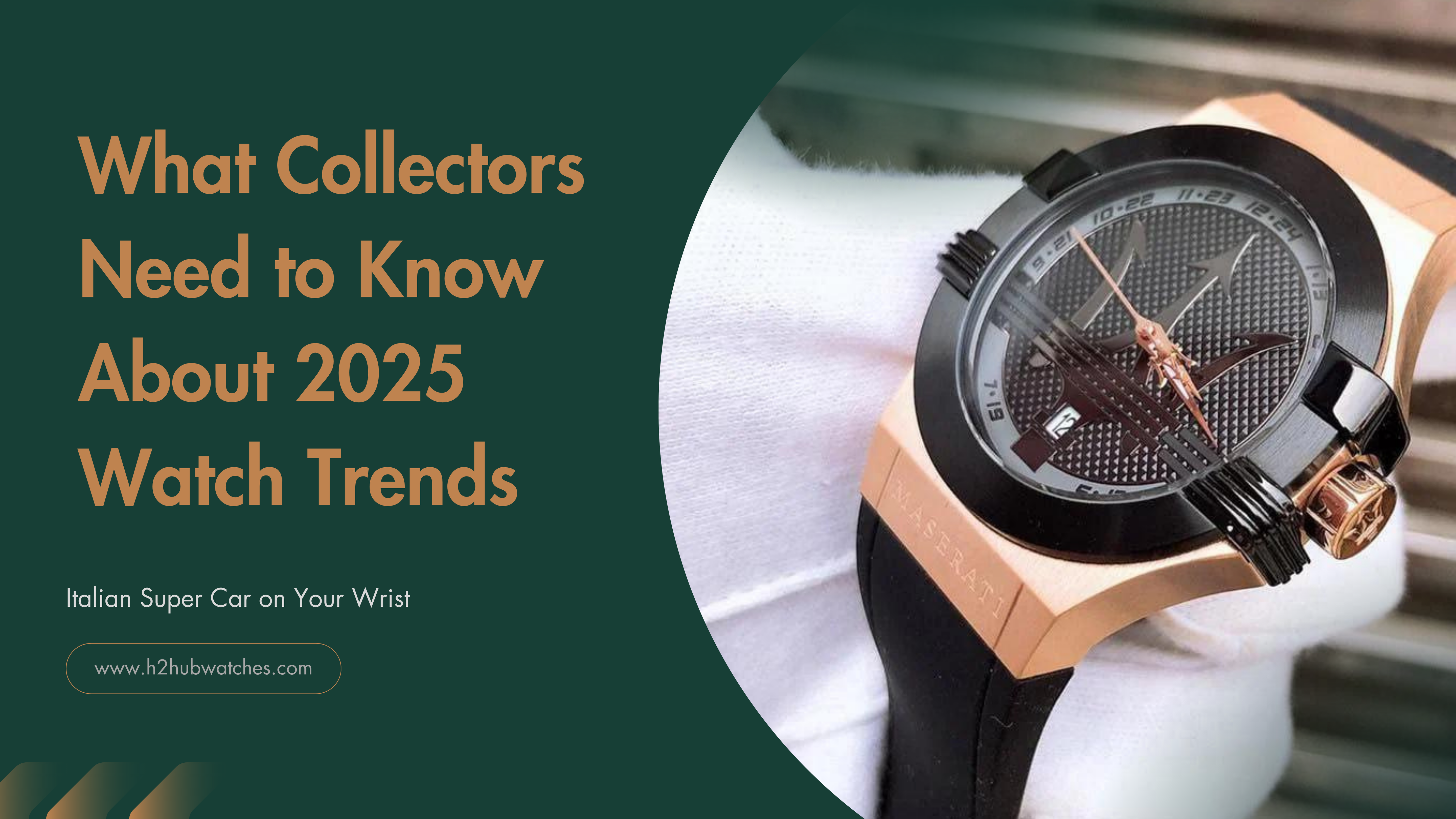 What Collectors Need to Know About 2025 Watch Trends 🕰️
