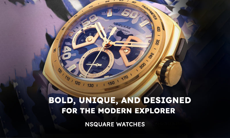 🔹 Bold, Unique, and Designed for the Modern Explorer: NSquare Watches 🔹
