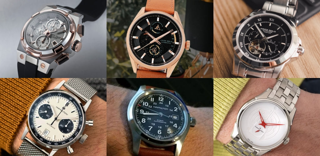 Aries Gold vs Hamilton - Discovering Distinctive Timepieces