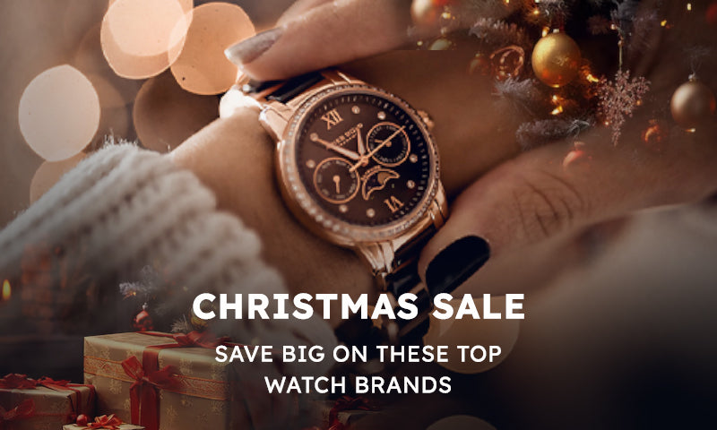🎄 Christmas Sale: Save Big on These Top Watch Brands! 🎄