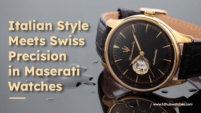 Italian Style Meets Swiss Precision in Maserati Watches ⌚