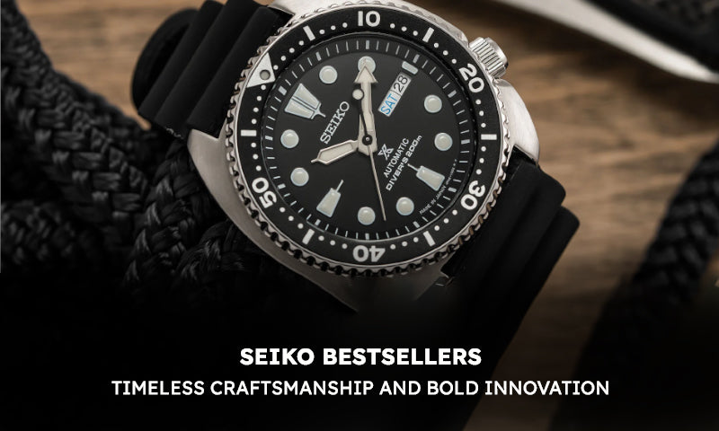Seiko Bestsellers: Timeless Craftsmanship and Bold Innovation