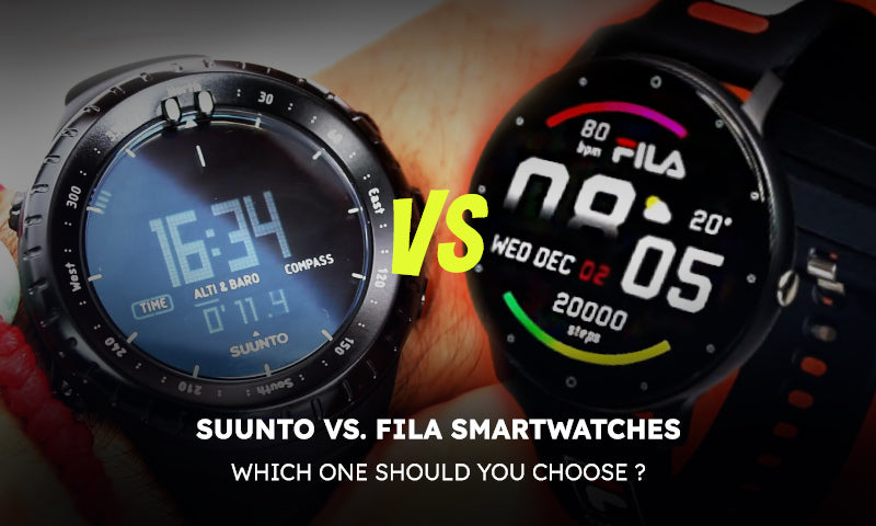 Suunto vs. Fila Smartwatches: Which One Should You Choose?