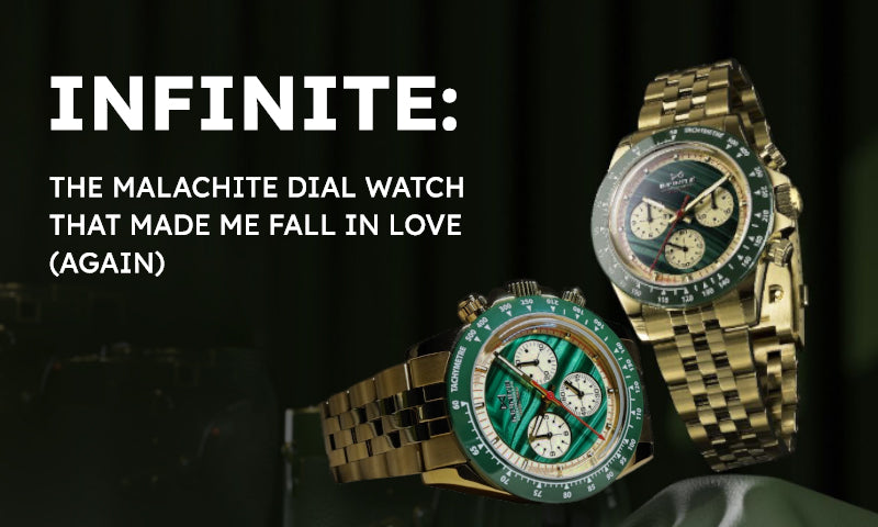 Infinite Velocity: The Malachite Dial Watch That Made Me Fall in Love All Over Again with Luxury Timepieces