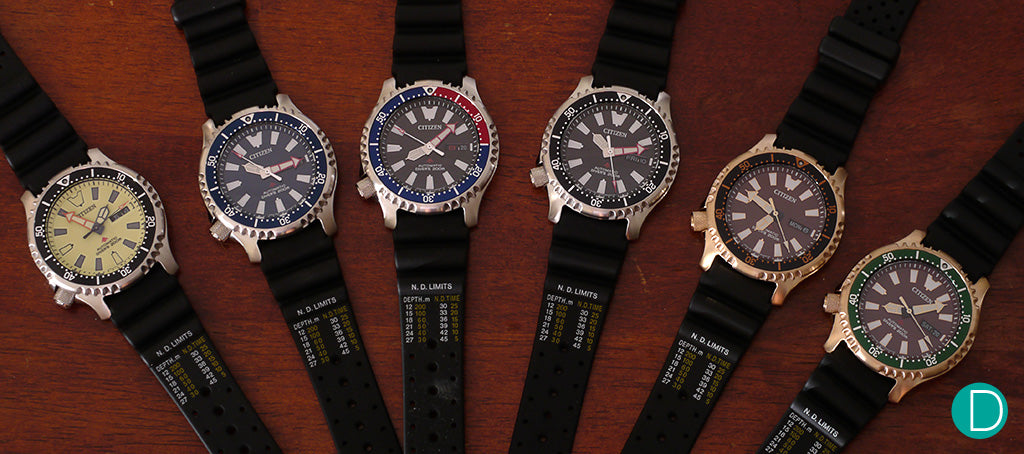 Citizen Promaster Fugu Diver Watches Released in Singapore