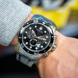 Invicta Pro Diver Black Dial Stainless Steel Strap Men's Watch - Chronograph | 0069