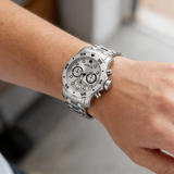 Invicta Pro Diver Silver Stainless Steel Strap Men's Watch - Chronograph | 0071