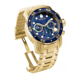 Invicta Pro Diver Blue Dial Stainless Steel Strap Men's Watch - Chronograph | 0073