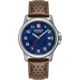 Swiss Military Hanowa Swiss Rock Brown Leather Strap Men Watch 06-4231.7.04.003