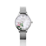 First Love 0609B Stainless Steel Mesh Watch