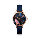 Freedom 0702 Dark Blue Leather Watch