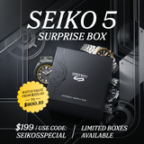 Seiko 5 Automatic Surprise Box | Watch Value Up to $800.10
