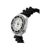 Ratio Free Diver Version 02 Black Silicone Strap Men's Watch 1038EF102V-WHT-V02