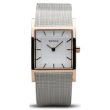 Bering Classic White Dial Silver Milanese Strap Women Watch 10426-066-S