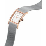 Bering Classic White Dial Silver Milanese Strap Women Watch 10426-066-S