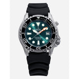 Ratio Free Diver Black PU Strap Men's Watch 1066KE20-33VA-GRN