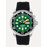 Ratio Free Diver Version 02 Black Silicone Strap Men's Watch 1068HA90-34VA-GRN-V02