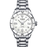 Eterna Kontiki Silver Stainless Steel Strap Women Watch 1280.41.66.1733