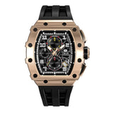 Tsar Bomba Black Silicone Strap Men's Watch TB8204Q-35