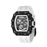 Tsar Bomba Automatic White FKM Rubber Strap Men's Watch TB8208CF-40