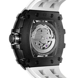 Tsar Bomba Automatic White FKM Rubber Strap Men's Watch TB8208CF-40