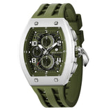 Tsar Bomba Olive Silicone Strap Men's Watch TB8224B-02 (14.5mm) Thickness