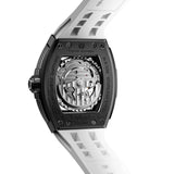 Tsar Bomba Automatic White FKM Rubber Strap Men's Watch TB8228CF-03
