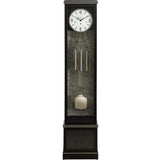 Mapple Leaf Noir Column 12-Rod Grandfather Clock – Piano Lacquer Black Model 6621