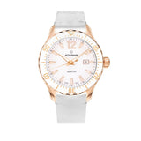 Eterna Kontiki White Leather Strap Women Watch 1282.64.69.1419