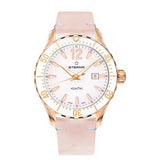 Eterna Kontiki Pink Leather Strap Women Watch 1282.64.69.1420