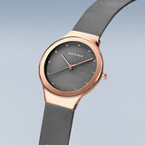 Bering Classic Silver Milanese Strap Women Watch 12934-369