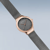 Bering Classic Silver Milanese Strap Women Watch 12934-369