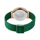 Bering Classic Green Dial & Milanese Strap Women Watch 12934-868