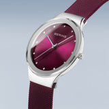 Bering Classic Purple Dial & Milanese Strap Women Watch 12934-909