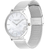 Coach Silver Milanese Strap Women Watch 14000084