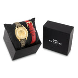 Coach New York Boyfriend Interchangeable Strap Gift Set Women Watch 14000091