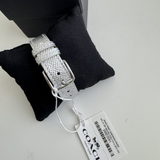 Coach Slim Easton Silver Leather Strap Women Watch 14502685P