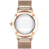 Coach Rose Gold Milanese Stainless Steel Strap Women Watch 14503126P