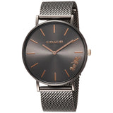 Coach Grey Milanese Stainless Steel Strap Women Watch 14503127P