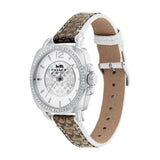 Coach New York Brown Leather Strap Women Watch 14503148P