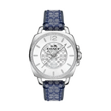 Coach New York Blue Leather Strap Women Watch 14503149P