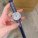 Coach New York Blue Leather Strap Women Watch 14503149P