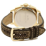 Coach New York Brown Leather Strap Women Watch 14503150P