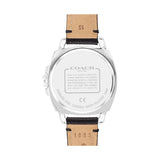 Coach New York Black Leather Strap Women Watch 14503152P