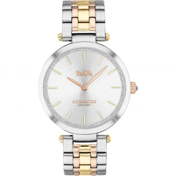 Coach New York Park Ladies Two-Tone Stainless Steel Strap Women Watch 14503508