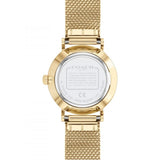 Coach New York Silver Dial Gold Milanese Strap Women Watch 14503521