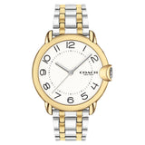 Coach New York Arden Two-Tone Stainless Steel Strap Women Watch 14503600