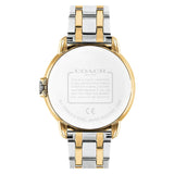 Coach New York Arden Two-Tone Stainless Steel Strap Women Watch 14503600