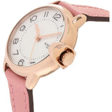 Coach New York Pink Leather Strap Women Watch 14503615