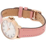 Coach New York Pink Leather Strap Women Watch 14503615